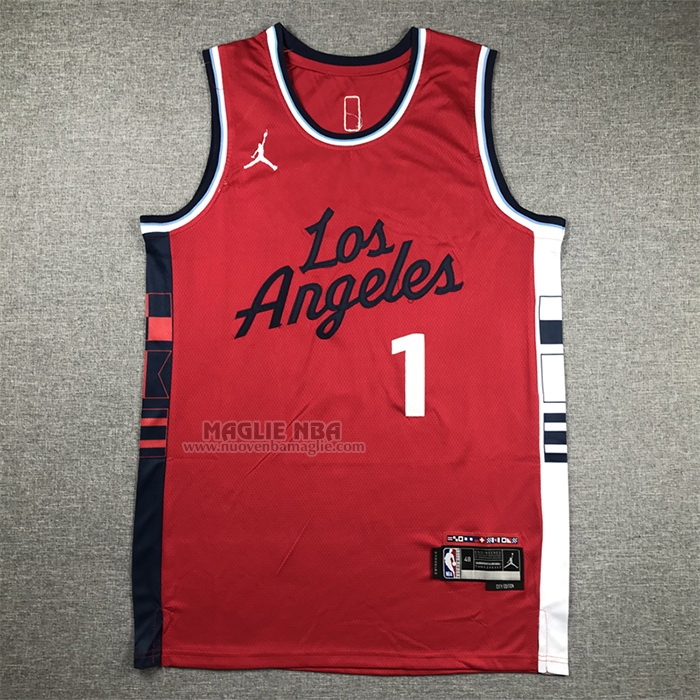 Maglia
 James Harden NO 2 Los Angeles Clippers Statement 2024-25 Rosso
